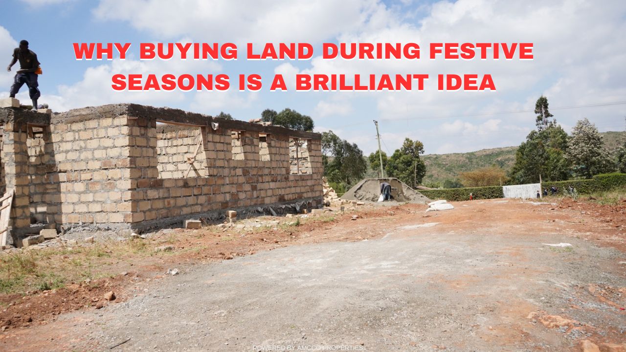 Why Buying Land During Festive Seasons is a Brilliant Idea